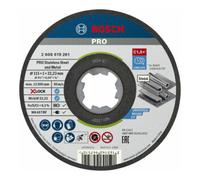 Bosch 10 disques à tronçonner droits X-LOCK Standard for Inox 115x1x22,23 mm WA 60 T BF, 10 x 115 x 1 x 22.23 mm Quantité:10