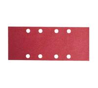 BOSCH 10 Feuilles abrasives C430 pour ponceuse vibrante - Expert bois et peinture - 93 x 230 mm - 8 Trous - Grain 80
