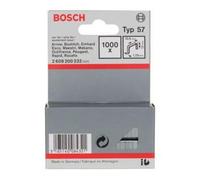 Bosch Agrafes à fil plat Type 57 10,6x1,25x12 mm – 1000 pièces
