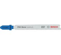 Bosch 100x Lame de scie sauteuse PRO Metal medium T121AFC (pour Tôles en acier, Tôles en acier, Longueur 92 mm, Professional Accessoire Scie sauteuse)