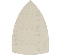 Bosch 10x Abrasif réticulé EXPERT M480 pour ponceuses Multi | pour Peinture sur bois, Bois dur, Ø 100x150 mm Grain 120, Professional Accessoire Ponceuse Multi
