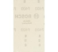Bosch 10x Abrasif réticulé EXPERT M480 pour ponceuses vibrantes | pour Peinture sur bois, Bois dur, Ø 80x133 mm Grain 400, Professional Accessoire Ponceuse vibrante