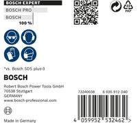 Bosch 10x Expert SDS plus-7X marteau perforateur 12 x 100 x 165 mm - 2608900173
