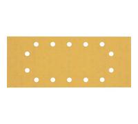 Bosch 10x Feuilles abrasives EXPERT C470 à 14 trous (pour Peinture sur bois, Bois dur, Ø 115x280 mm, Grain 180, Professional Accessoire Ponceuse excentrique)