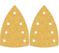 Bosch 10x Feuilles abrasives EXPERT C470 à 7 trous (pour Peinture sur bois, Bois dur, Ø 100x150 mm, Grain 40, Professional Accessoire Ponceuse Multi) (Lot de 2)