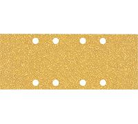 BOSCH Feuille abrasive EXPERT C470 a 8 trous, 93 x 230 mm, G 40, 10 pieces 2608900833