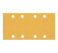 Bosch 10x Feuilles abrasives EXPERT C470 à 8 trous pour ponceuses vibrantes