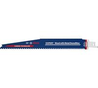 Bosch 10x Lame EXPERT Wood with Metal Demolition S1167XHM | pour Bois avec métal dur, Bois de construction avec mortier et clous, Longueur 225 mm Professional Accessoire Scie sabre