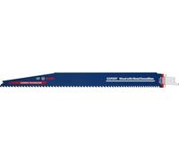 Bosch 10x Lame EXPERT Wood with Metal Demolition S1267XHM | pour Bois avec métal dur, Bois de construction avec mortier et clous, Longueur 300 mm Professional Accessoire Scie sabre