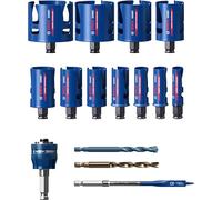 Bosch Jeu de scies trépans EXPERT Construction Material 15 pièces