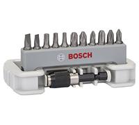 Bosch Jeu d'embouts 2608522130 - vis à fente, Phillips, Pozidriv, 6 pans intérieurs (TX) - 12 pièces