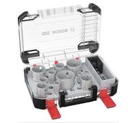 Bosch 14x Scies Trépans PRO MultiMat Power Change Plus - Boîte Transp.