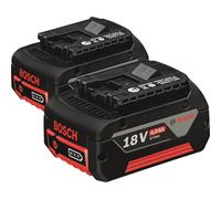 Bosch 1600Z00042 - Set De Batteries (2pcs) Li-Ion 18V - 4.0Ah