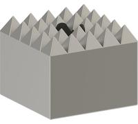 Bosch Boucharde pour porte-outils 1 618 609 003 – 5 x 5 dents, 60 x 60 mm – G