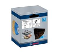 Bosch Brosse boisseau 70 mm à fils ondulés et laitonnés 70 mm, 0,3 mm, M14 Quantité:1