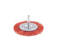 Bosch 1x Brosse Circ. Nylon PRO MultiMat clean Emm. Cyl. | pour Acier, Métaux non ferreux, Ø 75 mm Professional Accessoire Perceuses