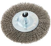 Bosch 1x Brosse Circ. Ondulés PRO Inox clean Emm. Cyl. | pour Acier inoxydable, Métaux non ferreux, Ø 100 mm Professional Accessoire Perceuses