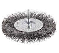 Bosch 1x Brosse Circ. Ondulés PRO Metal clean Emm. Cyl. | pour Acier, Métaux non ferreux, Ø 100 mm Professional Accessoire Perceuses