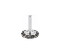 Bosch 1x Brosse Circ. Ondulés PRO Metal clean Emm. Cyl. | pour Acier, Métaux non ferreux, Ø 30 mm Professional Accessoire Perceuses
