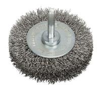 Bosch Brosse circulaire à fils inox ondulés Ø70 mm 0,3 mm tige 6 mm 4500 tr/min 1 pièce