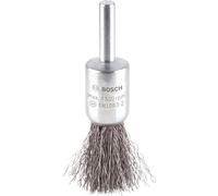 Bosch 1x Brosse Pinceau Ondulés PRO Metal clean Emm. Cyl. | pour Acier, Métaux non ferreux, Ø 15 mm Professional Accessoire Perceuses