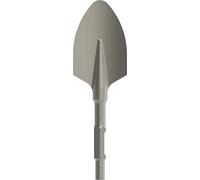 Bosch 1x Burin bêche PRO Hex 30-4C, arrondi (pour Sol, Graviers, Ø mm, Professional Accessoire Brise-béton)
