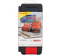 Bosch 1x Coffret de forets hélicoïdaux PRO Stainless Steel HSS-Co (pour Acier, Acier inoxydable, Ø 1-10 mm, Professional Accessoire Perceuses/visseuses rotatives)