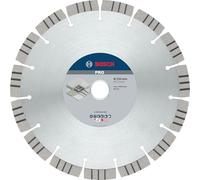 Bosch 1x Disque à tronçonnage diamant PRO Concrete, alésage 22,23 mm | pour Béton, Béton armé, Ø 230 mm Professional Accessoire Grande meuleuse angulaire
