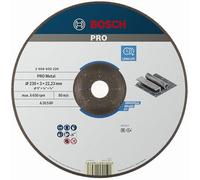 Bosch 1x Disque à tronçonner aggloméré PRO Metal, alésage 22,23 mm, oSa | pour Acier, Ø 230 mm Professional Accessoire Grande meuleuse angulaire
