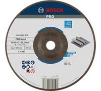 Bosch 1x Disque à tronçonner PRO Metal Longlife pour grande meuleuse angulaire et alésage 22,23 mm (pour Acier, Ø 180 mm, Professional Accessoire Grande meuleuse angulaire)