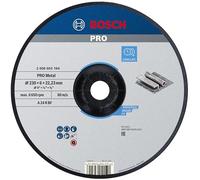 Bosch Disque abrasif coudé Standard pour métal A 24 P BF 230 mm 22,23 mm 6 mm - Lot de 10