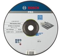 Bosch Meule à ébarber EXPERT 230 x 6,0 mm à moyeu déporté Spécial Inox 2608600541 G