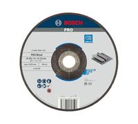 Bosch 1x Disque abrasif PRO Metal Longlife pour grande meuleuse angulaire et alésage 22,23 mm (pour Acier, Ø 180 mm, Professional Accessoire Grande meuleuse angulaire)