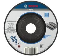 Bosch 1x Disque abrasif PRO Metal Longlife pour petite meuleuse angulaire et alésage 22,23 mm (pour Acier, Ø 125 mm, Professional Accessoire Petite meuleuse angulaire)