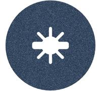 Bosch 1x Disque abrasif sur fibres PRO Steel R574 pour X-Lock (pour Acier, Acier, Ø 115 mm, Grain 100, Professional Accessoire Petite meuleuse angulaire)