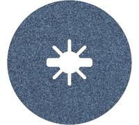 Bosch 1x Disque abrasif sur fibres PRO Steel R574 pour X-Lock (pour Acier, Acier, Ø 125 mm, Grain 60, Professional Accessoire Petite meuleuse angulaire)