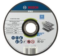Bosch 1x Disque Aggloméré PRO Inox/Métal 22,23mm | pour Acier, Acier inoxydable, Ø 125 mm Professional Accessoire Petite meuleuse angulaire