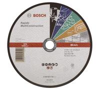 Bosch 1x Disque Aggloméré PRO Multi Construction 22,23mm | pour Acier inoxydable, Métaux non ferreux, Ø 230 mm Professional Accessoire Grande meuleuse angulaire