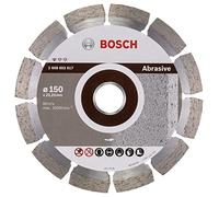 Bosch 1x Disques de découpe diamant abrasifs, alésage 22,23 mm | pour Briques silicocalcaires, Ø 150 mm Professional Accessoire Grande meuleuse angulaire