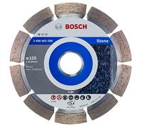 Bosch 1x Disques diamantés, alésage 22,23 mm | pour Pierre dure, Pierre tendre, Ø 125 mm Professional Accessoire Petite meuleuse angulaire