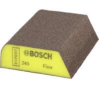 Bosch 1x Éponge de ponçage Expert S470 Combi | pour Peinture sur bois, Bois résineux, Ø 69 x 97 x 26 mm fin, Professional Accessoire Ponçage manuel