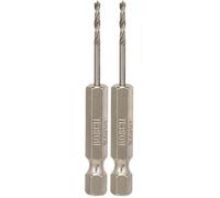 Bosch 1x Foret hélicoïdal PRO Wood HSS (pour Bois résineux, Bois dur, Ø 2,00 mm, Professional Accessoire Perceuses/visseuses rotatives) (Lot de 2)