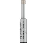 Bosch 1x Foret PRO Ceramic dry emmanchement cylindrique | pour Carrelage, Carreaux de Hard Ceramic, Ø 8,00 mm Professional Accessoire Perceuses/visseuses rotatives