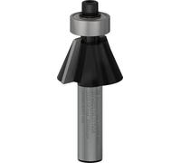 Bosch Fraises à chanfreiner / araser 8 mm, D1 23,7 mm, B 5,5 mm, L 12 mm, G 54 mm, 25° Quantité:1