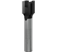Bosch 1x Fraise à mortaiser PRO (pour Bois résineux, Bois dur, Ø 12,7 mm, Professional Accessoire Défonceuse manuelle, Fraise à araser)