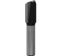 Bosch 1x Fraise à rainurer droite PRO, deux goujures | pour Bois résineux, Bois dur, Ø 11 mm Professional Accessoire Défonceuses plongeantes, Fraise à araser