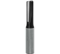 Bosch 1x Fraise à rainurer droite PRO, deux goujures | pour Bois résineux, Bois dur, Ø 8 mm Professional Accessoire Défonceuses plongeantes, Fraise à araser