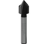 Bosch 1x Fraise à rainurer en V pour défonceuse PRO | pour Bois résineux, Bois dur, Ø 12,7 mm Professional Accessoire Défonceuses plongeantes, Fraise à araser