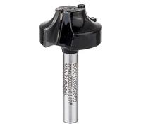 Bosch 1x Fraise ovolo PRO | pour Bois résineux, Bois dur, Ø 25,4 mm Professional Accessoire Défonceuses plongeantes, Fraise à araser