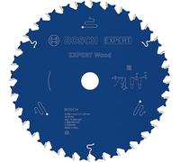 Bosch 1x Lame de scie circulaire filaire EXPERT Wood | pour Bois résineux, Bois dur, Ø 185 mm Professional Accessoire Scies circulaires portatives filaires, Scie plongeante